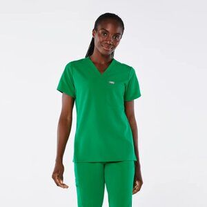 Catarina One-Pocket Scrub Top™ - EVERGREEN *LIMITED EDITION*